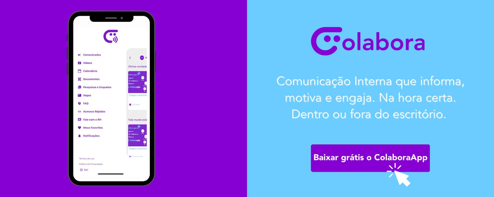 ColaboraAPP – Plataforma de comunicação interna