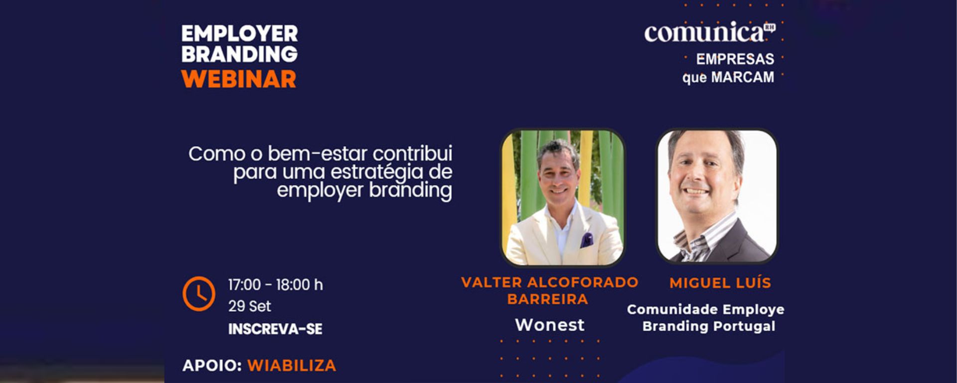 Webinar de Employer Branding com Valter Alcoforado Barreira 