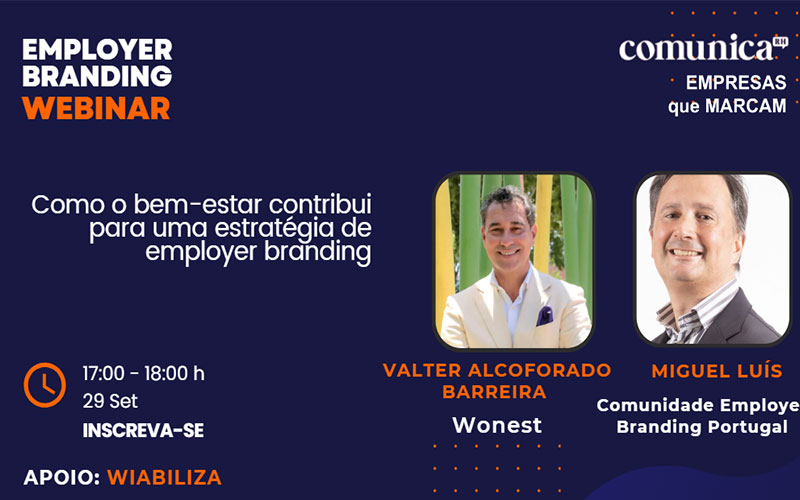 Webinar de Employer Branding com Valter Alcoforado Barreira