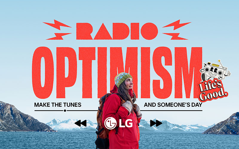 LG lança rádio digital inteligente para espalhar a mensagem Life’s Good em todo o mundo